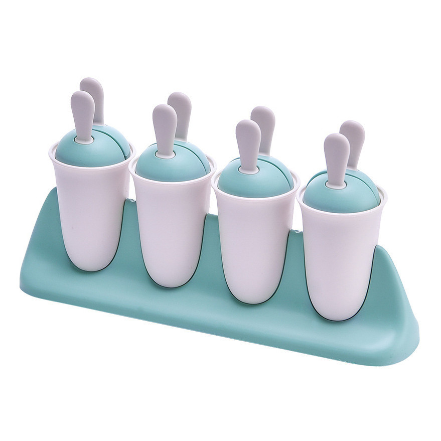 China Homemade Popside Mold Reusable Popsicle Molds PP plastic BPA Free, Ice Pop Molds Ice Tray Molds Holder on sale
