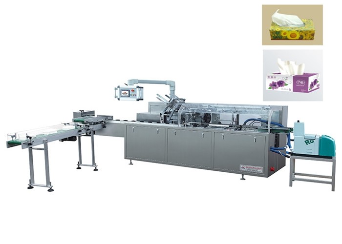 Cheap High Speed Paper Box Packing Machine / Servo Controlled Box Packing Machine for sale