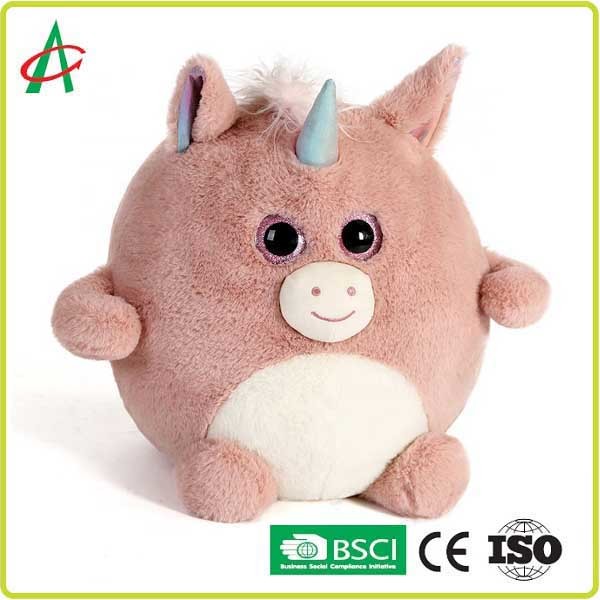 Best Unicore Pig Baby Animal Plush Toys 10 Inch Washable wholesale