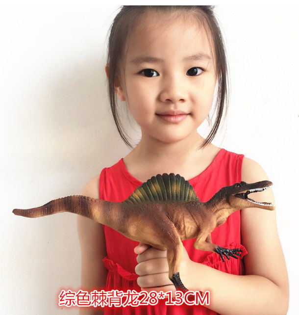 Customized Dinosaur Model Toys L28*W7.5*H13 Plastic Jurassic Park Spinosaurus Toy