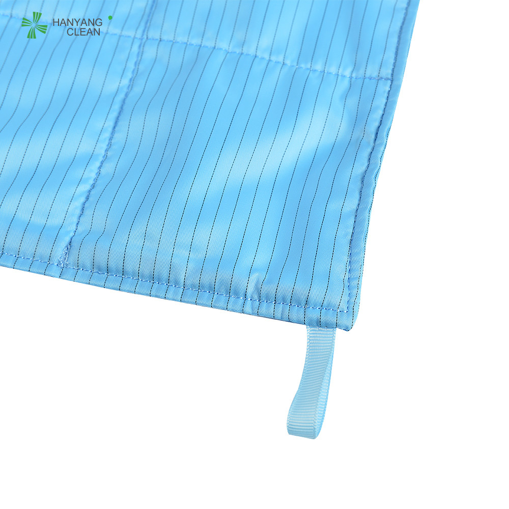 Best Anti Static ESD Wipe blue color with Microfiber for class 1000 or higher cleanroom wholesale