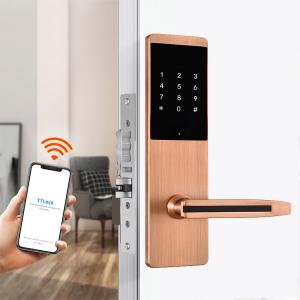 China FCC Digital Front Door Lock Intelligent 300mm Home Security Door Locks on sale