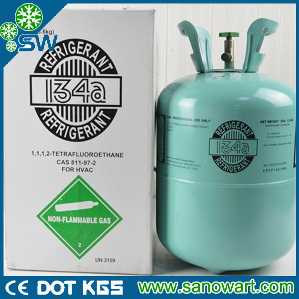 China Excellent Property refrigerant gas r134a with popular selling in European market on sale