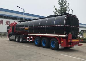 China Tri Axle 25m3 40m3 Lubricating Oil Tank Semi Trailer on sale