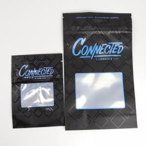 Best Vape Packaging Zip Lock Dry Herb Sachet Bags Plastic Material Blue Color wholesale