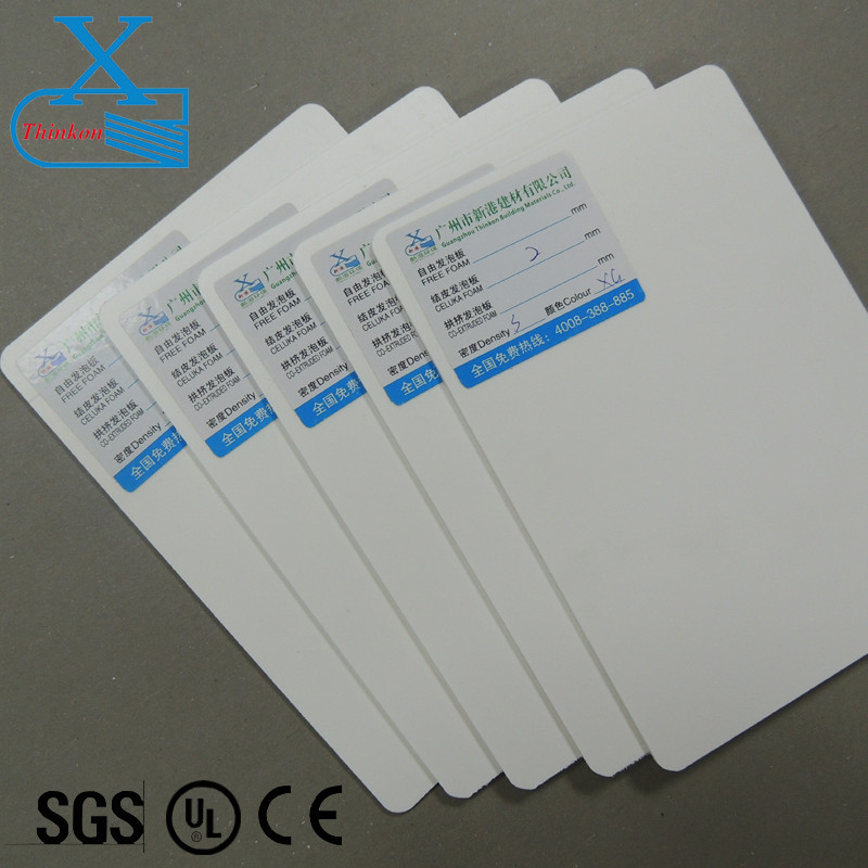 China THINKON thin 2mm pvc sheet for photo album water proof printable pvc board for gift box white pvc foam board sheet on sale
