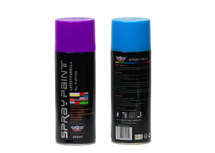 Best Purple / Pink Orange easy hand Acrylic Spray Paint Rich Colors All Purpose Excellent Coverage And Adhesion wholesale