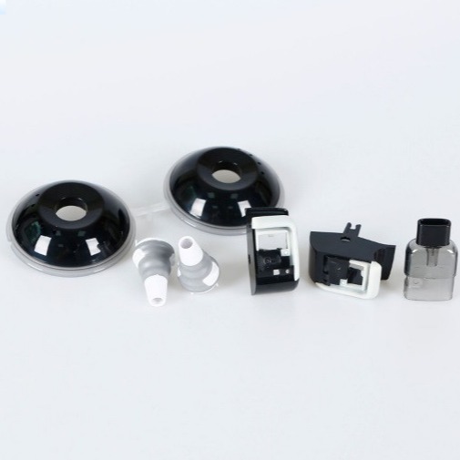 Black Circle Plastic Injection Molding Parts 35000-1000000 Shots