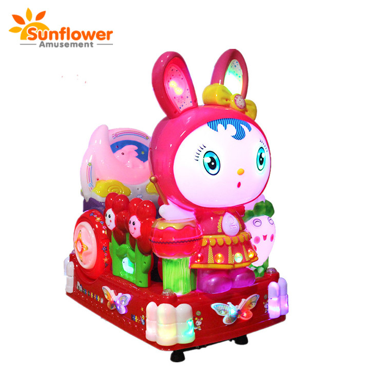 China Indoor electronic plastic kiddie rides for amusement bubble car children games vending machine coin operated kiddie ride on sale