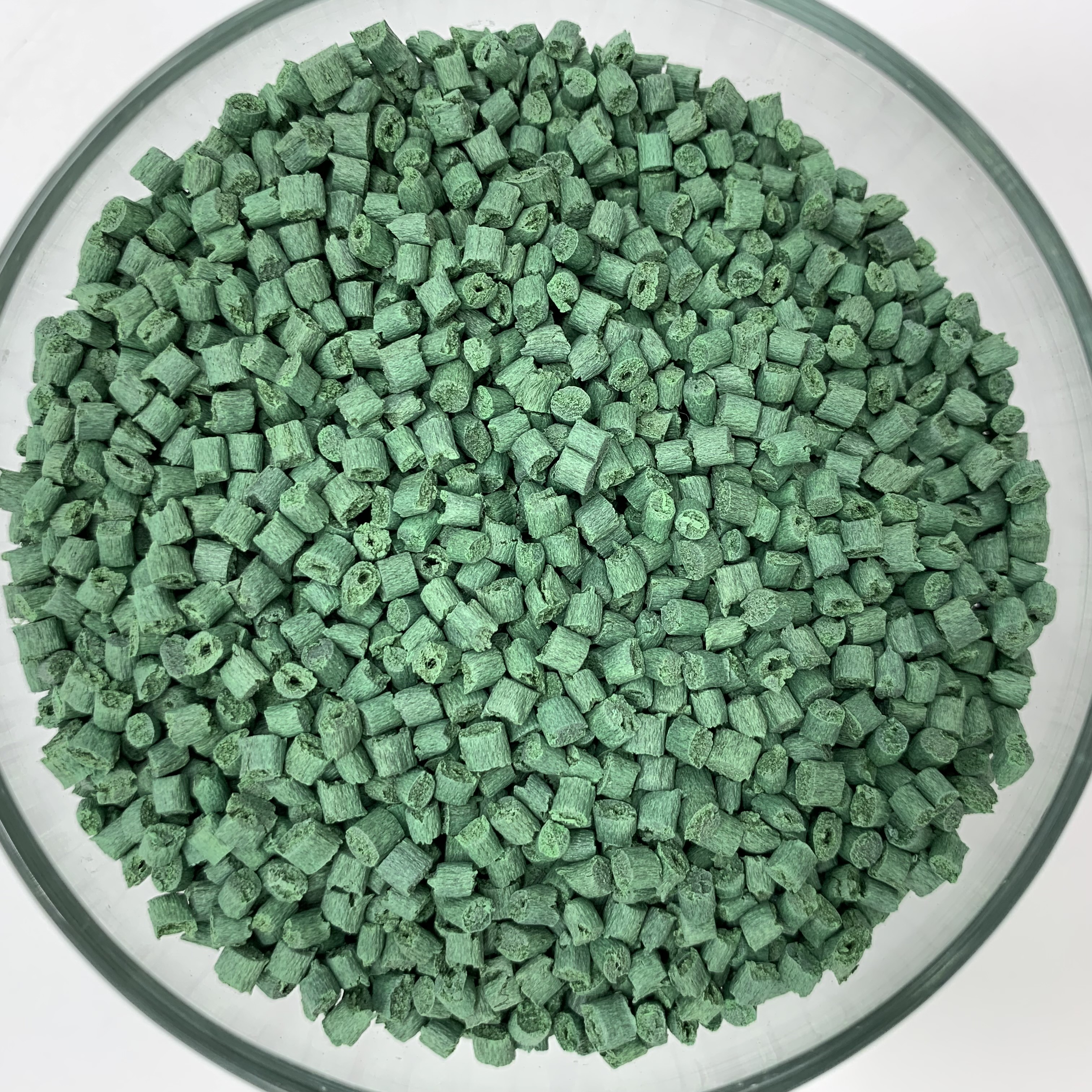 Best Green conductive Round Grannual Special Effect Masterbatch Good Coloring Effect For Commodity Plastics wholesale