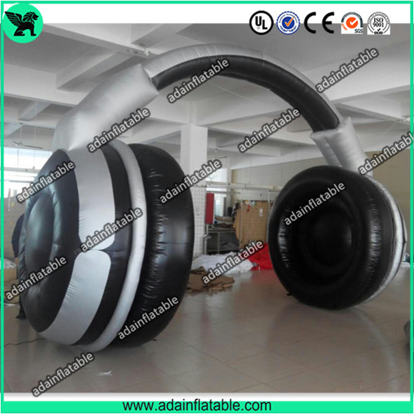 Best Inflatable Earphone Replica/Advertising Inflatable Headphone Arch Model wholesale