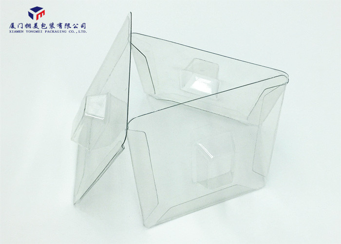Best Clear Plastic Gift Boxes Plastic Retail Packaging Box Back Side with Paper Card wholesale