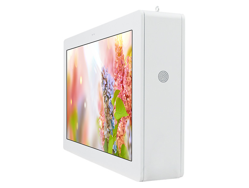 China 55in Outdoor Digital Signage Displays 2500 Brightness Standing Kiosk on sale
