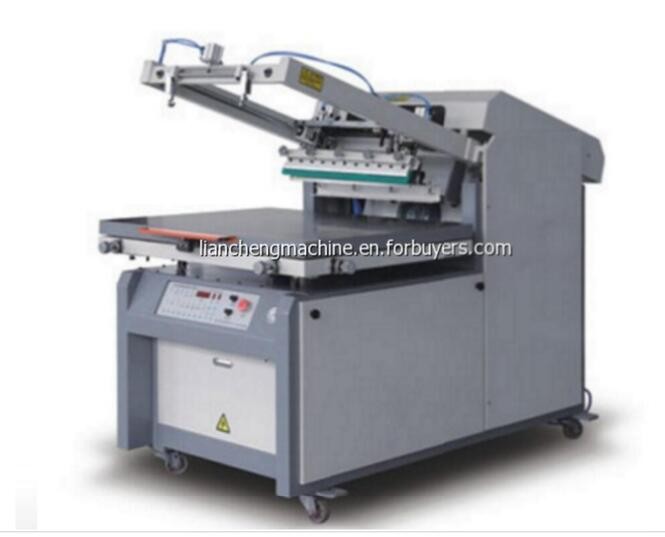 China CE certification LC4060/6080/6090 Flat Bed Microcomputer Screen Printing press Machine on sale