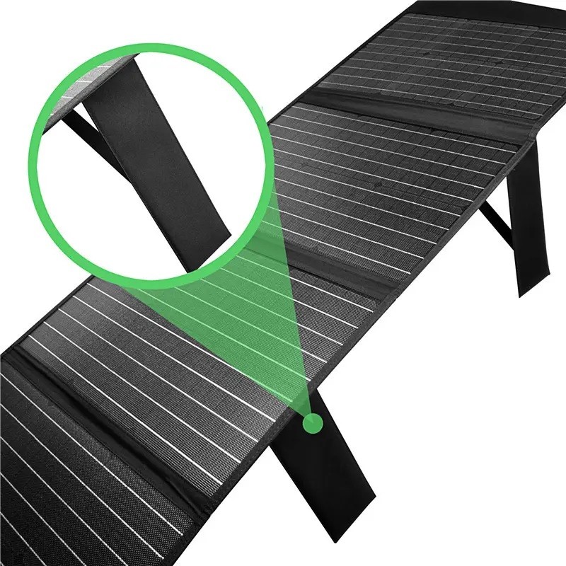 China 18V 100w Foldable Solar Panel For Solar Camping Solar Panel System on sale