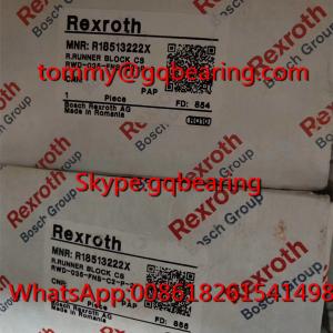 China Rexroth R18513222X Roller Rail Runner Block Bosch R18513222X Linear Bearing on sale