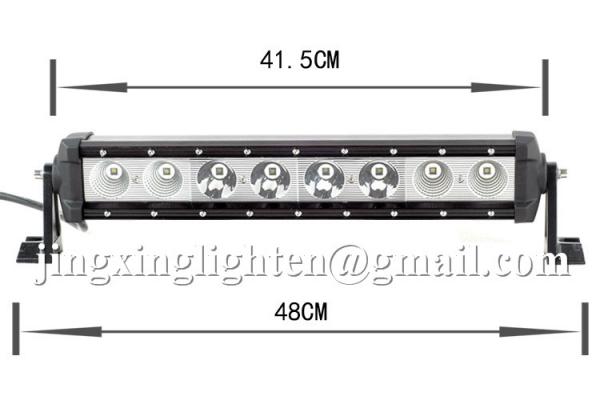 Kina 80w enkelt række LED lys bar Epistar høj effekt LED lys bar