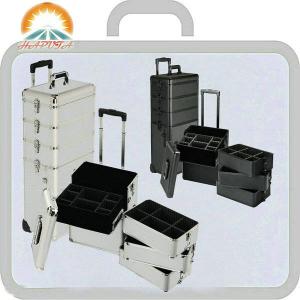 China Cosmetic Boxes with Two Large Detachable Mini Cases, Four Trays and Four Drawers on sale