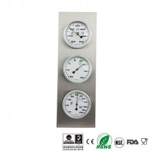 China Stainless Steel Material Calibrated Temperature And Humidity Monitor 350g Light Weight on sale