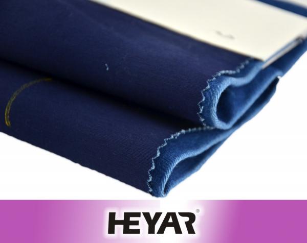 Cheap Textile Wholesale China 20*16+70D 250GSM Cotton Spandex Indigo Dyeing Stretch Woven Twill Fabric for Skirt/Pants/Trouser for sale