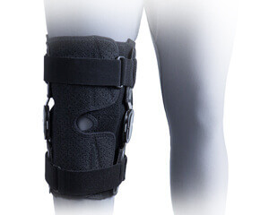 China Wrap Around Universal Neoprene Hinged Knee Brace on sale