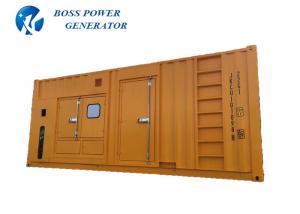 Best 900kw Silent Diesel Generator Container Type Power Plant Equipement With Raincap wholesale