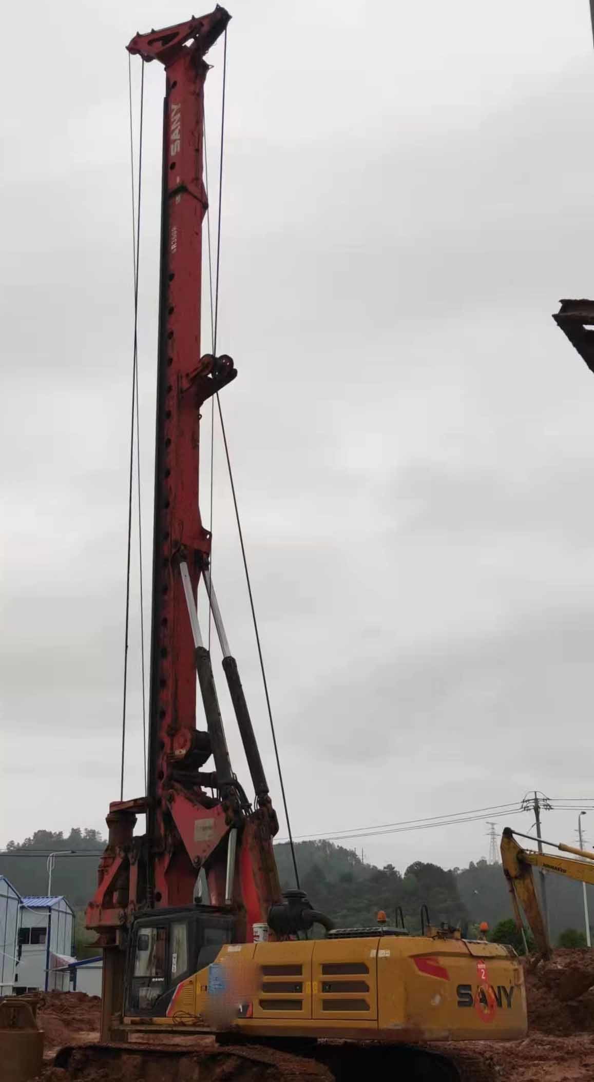 China Sany SR285R 2017 Used Rotary Drilling Rig 5~24 Rpm 300KW on sale