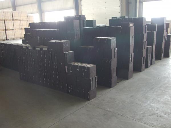 Cheap Steel Making EAF Basic Magnesia Refractory Bricks 1800 Degree Furnace for sale