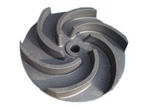 GGG40 Ductile Cast Iron Pump Spare Parts Impeller Sand Casting Process