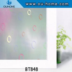 China BT848 Printing frosting Glass decorative window film on sale