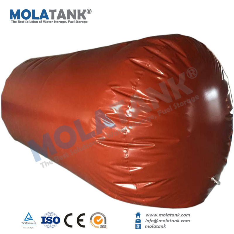 Cheap Molatank soft portable safe gas storage bladder tank good companies, for natural gas, biogas, LPG etc for sale