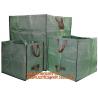 Buy cheap Outdoor Large Capacity Garden Gallon Waterproof Green Lawn PE Woven Waste Bags, from wholesalers