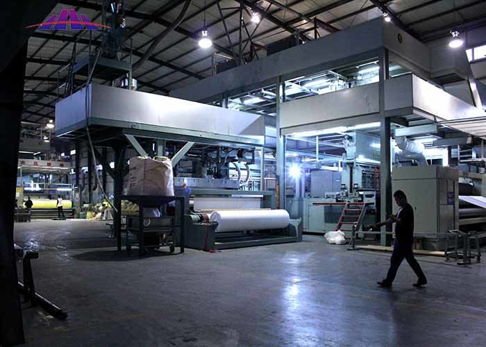 Cheap 350m/Min 3200mm Non Woven Fabric Making Machine For Hygiene Wet Wips for sale