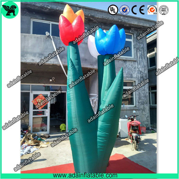 Best Spring Indoor Outdoor Event Party Decoration Inflatable Tulip Flower Stage Decoration wholesale