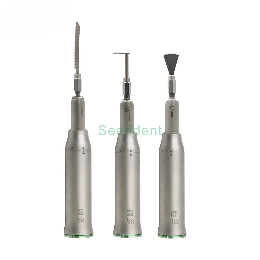 Best Dental Oral surgery surgical saw straight handpiece with bone cutting reciprocating saw blades and Extenal spray nozzle wholesale