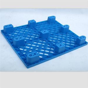 China HDPE Injection Molded Pallets , 4 Way Entry Non Reversible Plastic Pallet Medium Duty on sale