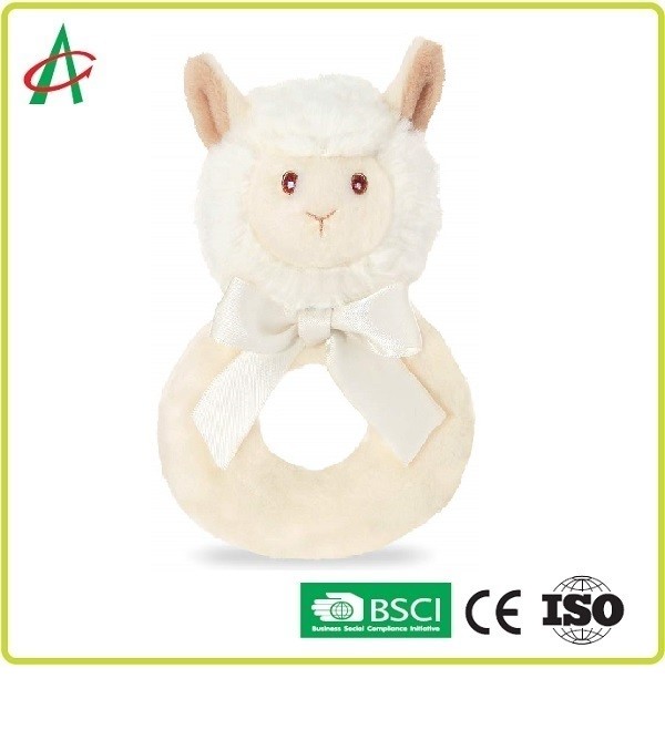 Best Fresh PP Cotton Soft Ring Rattle 0.32 Ounces Europe Style wholesale