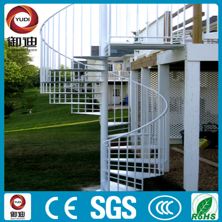 China cheap price wrought iron spiral staircase designs on sale