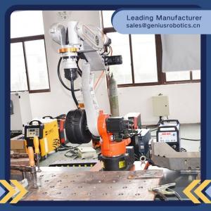 China Automobile Robotic Welding Machine Metal Max Working Radius 1400mm Six Axis on sale
