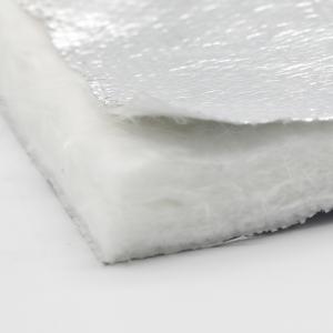China 6mm long life aluminum foil Aerogel Insulation Blanket 1.5X27m on sale