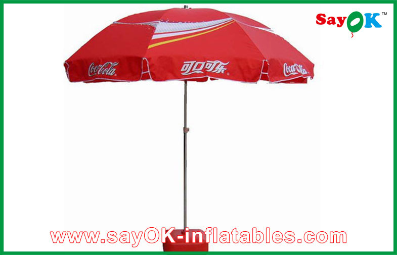 China Aluminum Sun Umbrella With Stand Outdoor Patio Umbrellas For Advertising on sale