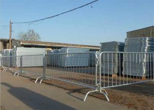 China Galvanized Retractable Pedestrian Safety Barriers ISO CE on sale
