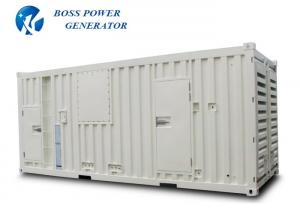 Best 1375kva Containerized UK Perkins Generator With Original Stamford Alternator Controlled By Deepsea wholesale