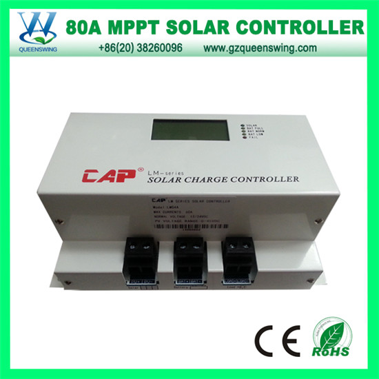 China QueensWing 72V 80A MPPT Solar Charge Controller (QWM-7280CAP) on sale
