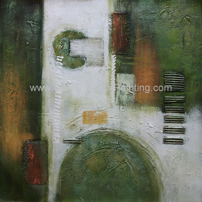 China Modern Decoration Abstract Pattern Hand Painted Oil Painting On Canvas For Interior on sale