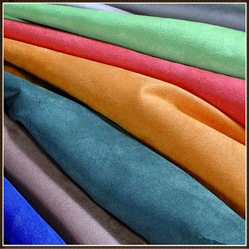 China Suede fabric for upholstery on sale