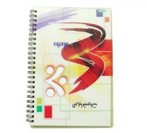 China PLASTIC LENTICULAR 3D PET lenticular cover spiral pocket notebook-3D Lenticular Cover Notebook on sale