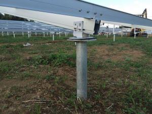 China Solar Panel Ground Mounting Brackets 1MW PV Mounting Kits Solar Mounting Structure on sale