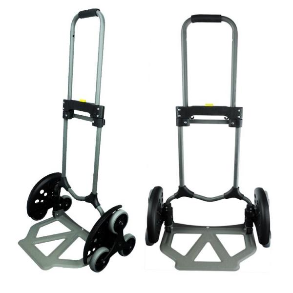 Cheap 154lbs Capacity 6 Wheel Stair Climber Shopping Trolley Portable for sale