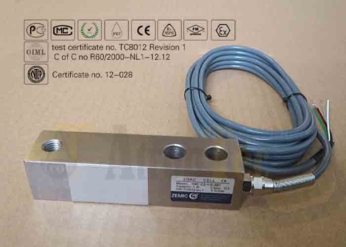 China 1T Load Cell Module Nickel Plated IP67 Shear Beam Load Cell on sale